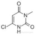 2,4 (1H, 3H) - 피리 미딘 디온, 6- 클로로 -3- 메틸 -CAS 4318-56-3